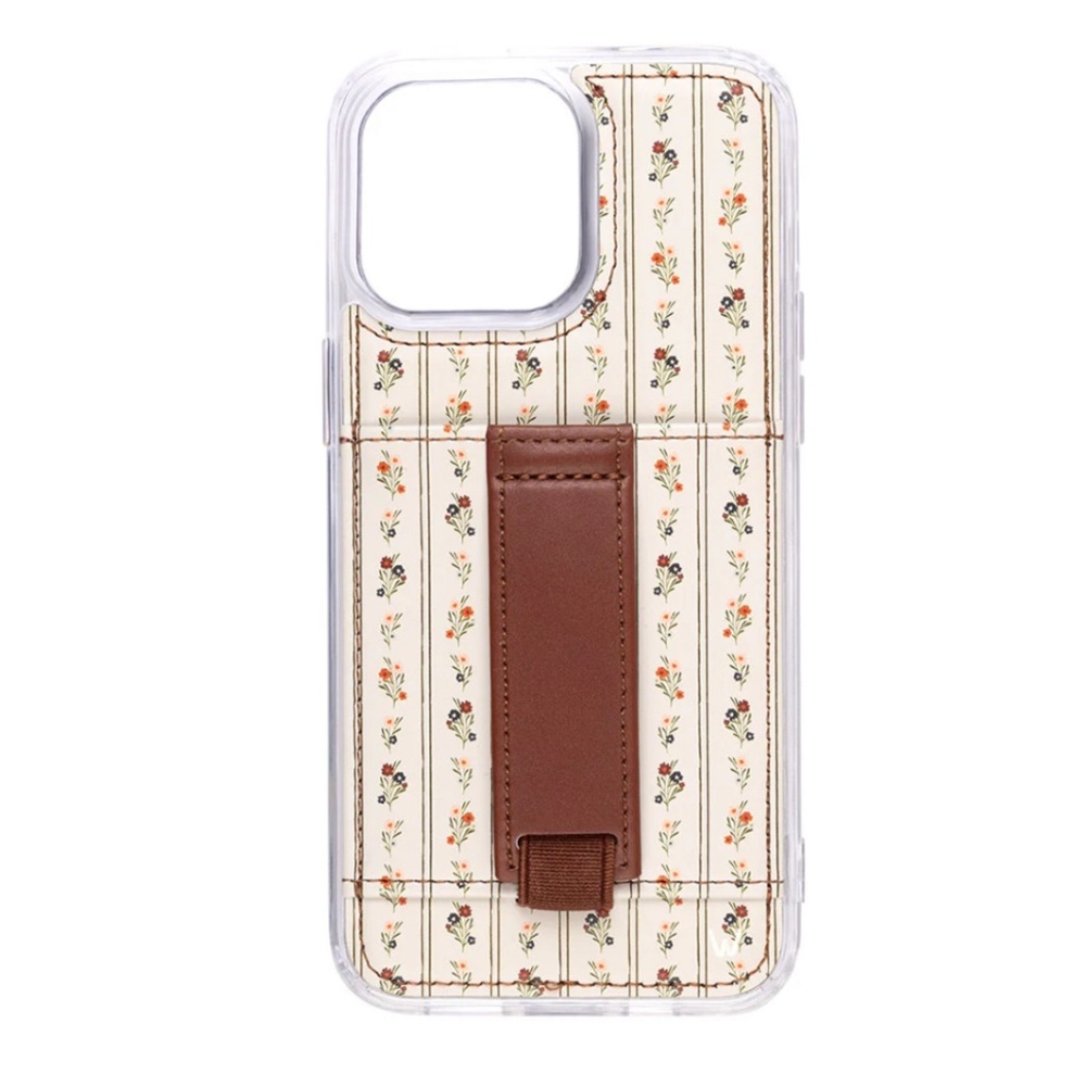 iPhone 15 pro Floral Pattern wallie case